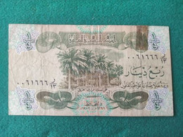 IRAQ 1/4 DINAR - Iraq