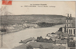 Pont-A-Mousson -Vue Sur La Moselle -(E.3045) - Pont A Mousson