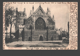 Exeter - Exeter Catedral - 1903 - Exeter