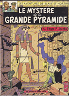 BLAKE Et MORTIMER  "Le Mystère De La Grande Pyramide"  Tome 1  Editions DARGAUD  (1972) - Blake Et Mortimer