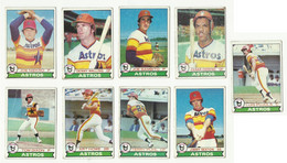 1979 BASEBALL CARDS TOPPS – HOUSTON ASTROS – MLB - MAJOR LEAGUE BASEBALL - Verzamelingen