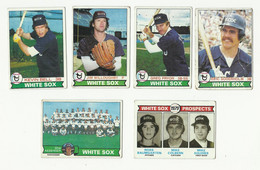 1979 BASEBALL CARDS TOPPS – CHICAGO WHITE SOX – MLB - MAJOR LEAGUE BASEBALL - Konvolute
