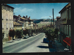 CAYLUS    La Rue Principale Et Le Village Vacances    Oblit  1985 - Caylus