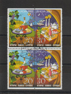 Europa 2005 Chypre 1066-1067 Issu Carnet Oblit. Used - 2005