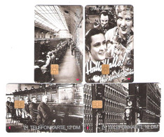 Germany - 4 Card Set E-Series - E 21 - E 24 10/96 - Telekommunikation - MINT - E-Series : Edizione Della D. Postreklame