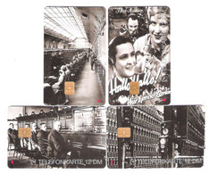 Germany - 4 Card Set E-Series - E 21 - E 24 10/96 - Telekommunikation - MINT - E-Series: Editionsausgabe Der Dt. Postreklame