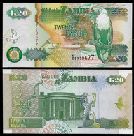 ZAMBIA BANKNOTE - 20 KWATCHA 1992 P#36b UNC (NT#02) - Zambia
