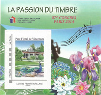 La Passion Du Timbre  87e Congrès PARIS 2014 - FFAP