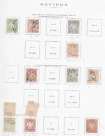 95376) GERMANIA-BAVIERA-LOTTO FRANCOBOLLI DEL 1870-75-USATI-MLH*-12 VALORI - Other & Unclassified