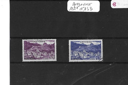 ANDORRE - TIMBRES  OBLITERES -   N°   152  A  Et  153 - Used Stamps