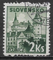 Slovakia 1941. Scott #61 (U) Bojnice, Slovakian Castle - Oblitérés