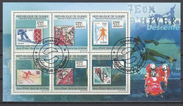Vancouver 2010 Olympic Games Guinea M/S Of 6 Stamps 2009 - Invierno 2010: Vancouver