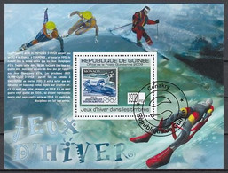 Vancouver 2010 Olympic Games Guinea S/S Stamp 2009 - Invierno 2010: Vancouver