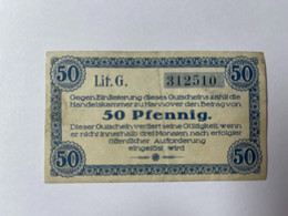 Allemagne Notgeld Hannover 50 Pfennig - Collections