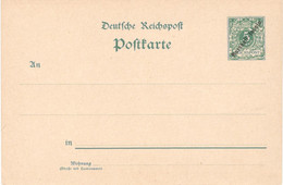 MARSHALL.1900.Colonie Allemande.Entier Postal.Michel P9.Neuf.21C10 - Marshall