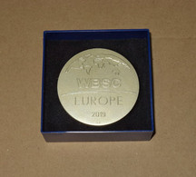 WORLD BASEBALL SOFTBALL CONFEDERATION EUROPE - COMMEMORATIVE PAPERWEIGHT COIN - WBSC - Otros & Sin Clasificación