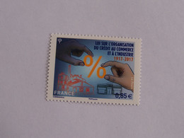 France  2017  Loi Sur L'organisation Du Crédit Au Commerce Et à L'industrie   Neuf - Unused Stamps