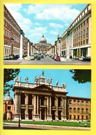 ITALIE. ROMA. " BASILICA DI S. GIOVANNI IN LATERANO " & " VIA DELLA CONCILLIAZIONE E S. PIETRO ". 2 CPM - Réf. N°29266 - - Sammlungen & Lose