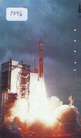 TELECARTE JAPAN *  ESPACE (1046) * GLOBE * SATELLITE * TERRESTRE * MAPPEMONDE * Telefonkarte Phonecard JAPAN * - Space