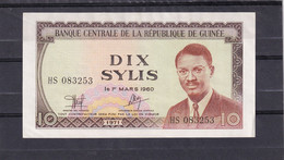 Guinea 10 Sylis 1971 UNC - Autres - Afrique