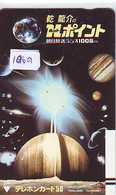 TELECARTE JAPAN * FRONT BAR 330-6931 * ESPACE (1069)  GLOBE * SATELLITE * TERRESTRE * MAPPEMONDE * TK Phonecard JAPAN * - Spazio