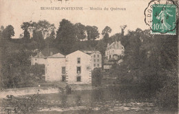 87 Bussiere Poitevine Moulin Du Queroux Cpa Cachet 1934 - Bussiere Poitevine