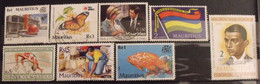 Ile Maurice Mauritius. Collection De 8 Timbres - Mauritius (1968-...)