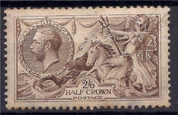 Great Britain George V 1919 Sc#179 Type 1913-18 Mint Retouched DR BLADE FLAW RRR - Sin Clasificación