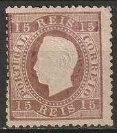 Portugal 1875 Sc 38  MNG Perf 12.5 Small Thins/toned - Unused Stamps