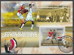 Cup Of Nations Africa Football Soccer Togo S/S Stamp 2010 - Afrika Cup