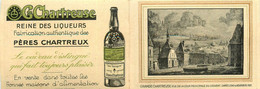 Petit Calendrier Ancien Publicitaire 1936 * Grande Chartreuse Reine Des Liqueurs Pères Chartreux * Calendar Illustré - Tamaño Pequeño : 1921-40