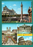 ITALIE . ROMA . " ALTARE DELLA PATRIA " & " SALUTI DA ROMA " . 2 CPM - Réf. N°29277 - - Verzamelingen