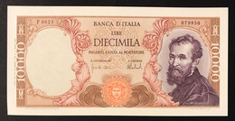 10000 Lire Michelanglo Buonarroti 27 11 1973 Sup/f.d.s   LOTTO 2031 - 10000 Lire