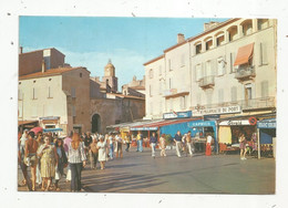 JC , G, Cp , Commerce , Magasins,  Bar Tabac Du Port, Pharmacie... 83, SAINT TROPEZ, Voyagée 1989 - Negozi