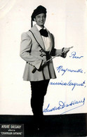 André DASSARY * Chanteur D'opérette Né à Biarritz * Opéra Artiste * Dédicace Autographe Signature - Opéra