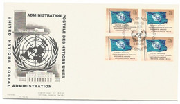 V414 - ONU Office De GENEVE - 1969 - Administration Postale Des Nations Unies - - Storia Postale