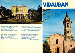 83 - Vidauban - Château D'Astros - L'église - Multivues - Vidauban