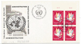 V419 - ONU Office De GENEVE - 1969 - Administration Postale Des Nations Unies - - Briefe U. Dokumente