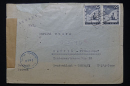 AUTRICHE - Enveloppe De Baxhmanning ( Zone US) Pour L'Allemagne ( Zone US ) En 1946 Avec Contrôle Postal - L 92308 - 1945-60 Cartas