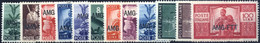 ** 1949, Serie Completa Di 12 Valori, Integri, Sass. 56/67 - Andere & Zonder Classificatie