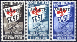 ** 1950, Sass. 116/18, Integri - Altri & Non Classificati