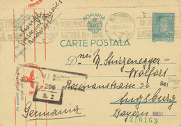 RUMÄNIEN 1920/48, 3 Versch. Zensurbelege M. Interess. Stempel, Pra.-Lot - Cartas & Documentos
