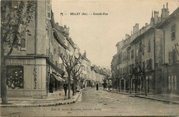 Belley * La Grande Rue * Chapellerie * Librairie * Commerces Magasins - Belley