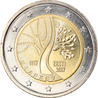 Estonia, 2 Euro, Le Chemin De L'indépendance, 2017, Vantaa, SPL, Bi-Metallic - Estonie