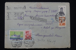 U.R.S.S. - Enveloppe En Recommandé En 1959, à Voir  - L 92333 - Storia Postale