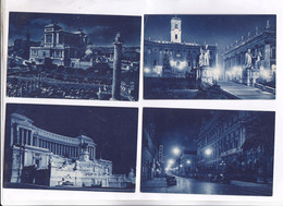 11 CPA ROME LA NUIT - Collections & Lots