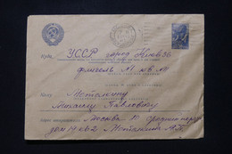 U.R.S.S. - Entier Postal De Moscou Voyagé En 1941 - L 92343 - ...-1949