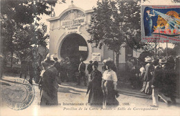 13-MARSEILLE-EXPOSTION INTERNATIONALE D'ELECTRICITE 1908, PAVILLON DE LA CARTE POSTALE, SALLE DE CORRESPONDANCE - Non Classés