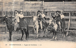 13-EN PROVENCE- TYPES DE GARDIANS - Saintes Maries De La Mer