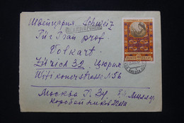 U.R.S.S. - Enveloppe De Moscou En 1958 Pour La Suisse - L 92355 - Cartas & Documentos